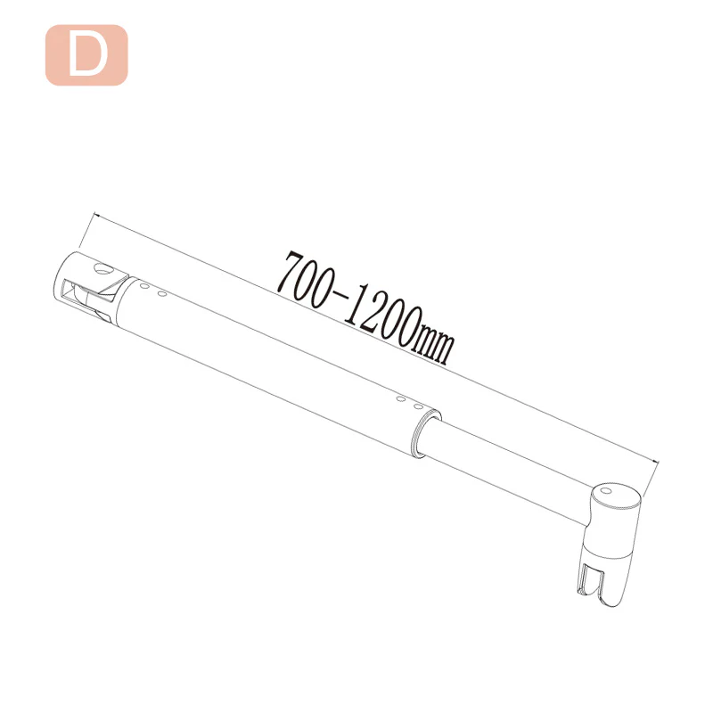 Aica Barra Stabilizzatrice Rinforzante Per Box Doccia Alluminio Cromato - Image 12