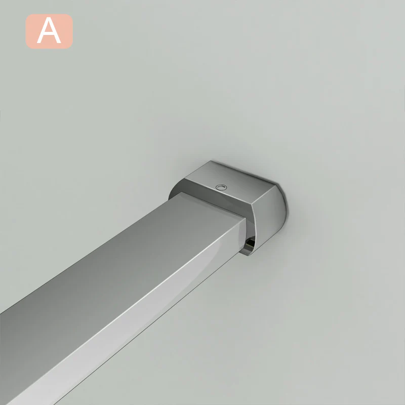 Aica Barra Stabilizzatrice Rinforzante Per Box Doccia Alluminio Cromato - Image 4
