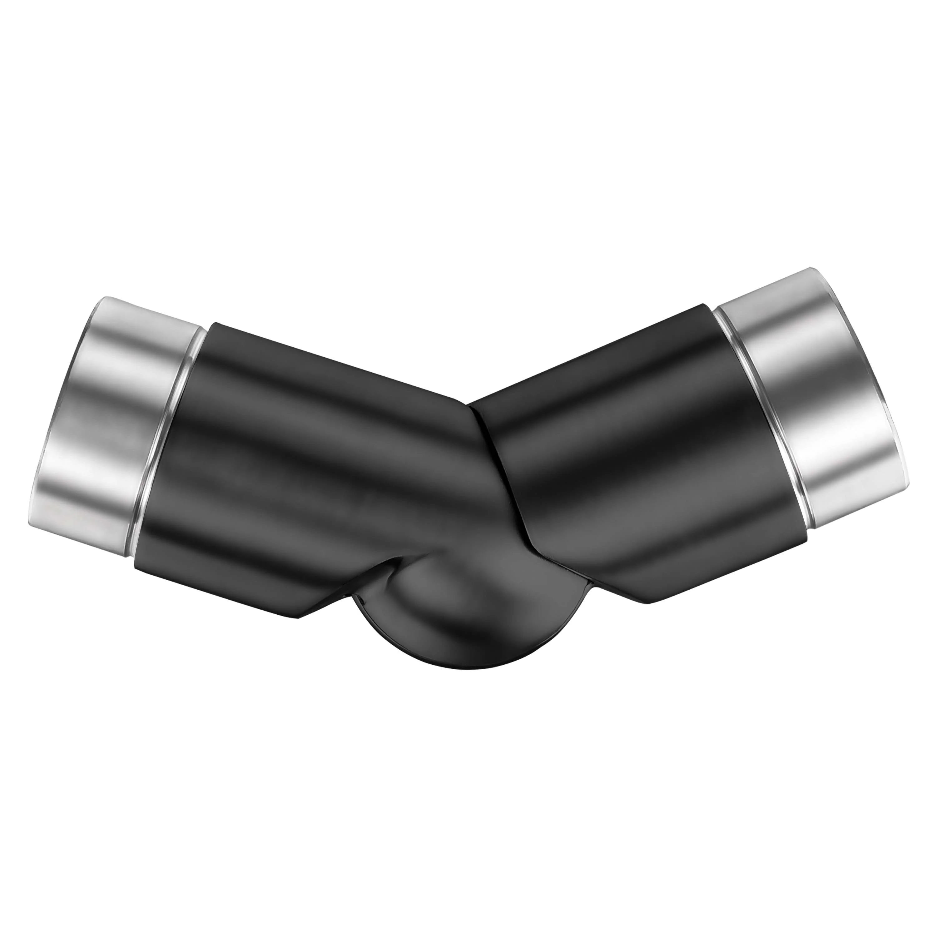 Connettore regolabile/Connettore dritto in acciaio inox 304 per corrimano Ø42.2/42.4mm parete - Image 10