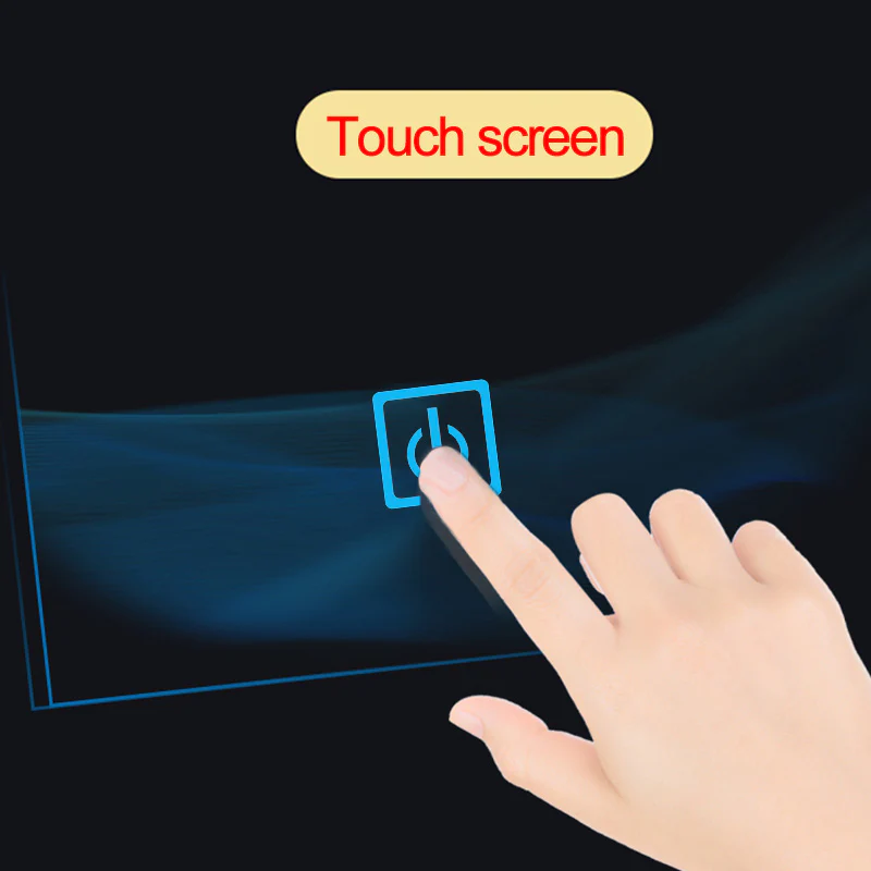 Specchio Per Trucco Da Parete A Parete Con Specchio A Led Per Il Bagno A Parete A Led Nuovo Pulsante,Bianco Freddo,Anti-Appannamento - Image 3